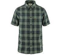 Fjällräven Herren Övik Travel SS Hemd, Dark Navy/Patina Green, M