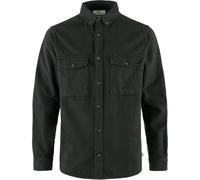 Fjällräven Herren Övik Twill Hemd, Dark Grey/Dark Grey, XS