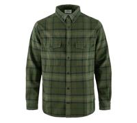 Fjällräven Övik Twill Langarmhemd L Deep Forest / Green