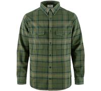 Fjällräven Herren Övik Twill Hemd, Deep Forest/Green, XXL