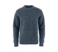 Fjällräven Herren Övik Waffle Knit Sweatshirt, Navy, M