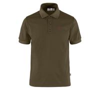 Fjällräven Herren Poloshirt Crowley Pique Dark Olive XS