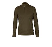 Fjällräven Herren Pullover Pine Half Zip, Dark Olive, L, 81446-633
