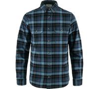 Fjällräven Singi Heavy Flannel Langarmhemd 2XL Dark Navy / Indigo Blue