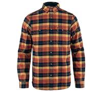 Fjällräven Herren Singi Heavy Flannel Shirt, Autumn Leaf/Dark Navy, XXL