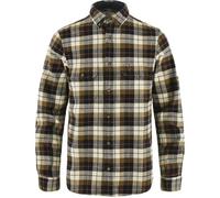 Fjällräven Langarmhemd Singi Heavy Flannel – Chalk White/Dark Navy – XL