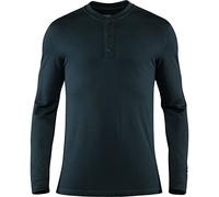Fjällräven Herren Singi Merino Henley T-Shirt, Dark Navy, L