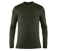 Fjällräven SINGI MERINO HENLEY M Männer - Funktionsshirt - DEEP FOREST 48,50