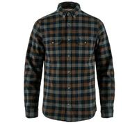 Fjall Raven - Hemd aus Bio-Baumwolle - Skog Shirt M Dark Navy-Dark Oak für Herren aus Baumwolle - Größe XXL - Grau Grau XXL