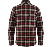 Fjällräven Herren Skog Hemd, Dark Navy/Red, XS