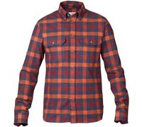 Fjällräven Skog Langarmshirt Blau/Rot - S