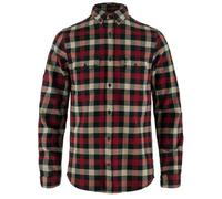 Fjällräven Herren Skog Shirt, Dark Navy/Red, XL