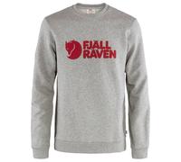 FJÄLLRÄVEN Herren Sweatshirt LOGO, grau, Gr. S