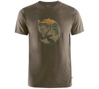 FJALLRAVEN Herren Arctic Fox T-Shirt M, Dark Olive, S EU