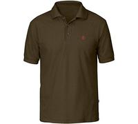 Fjällräven Herren T-shirt Crowley Pique, Dark Olive, S, F81783-633