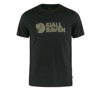 Fjällräven T-Shirt Logo Schwarz Größe M