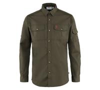 Fjällräven Herren Singi Trekking Hemd langarm , Dark Olive, S EU