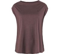 Fjällräven High Coast Cool T-Shirt Damen Kurzarmshirt port Größe XS Farbgruppe rot rot Damen 47% Lyocell, 23% Viskose, 15% Polyester, 15% Baumwolle