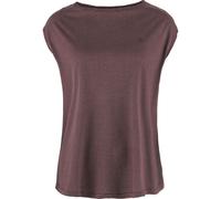 Fjällräven High Coast Cool T-Shirt Damen Kurzarmshirt port Größe XS Farbgruppe rot rot Damen 47% Lyocell, 23% Viskose, 15% Polyester, 15% Baumwolle