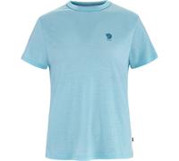 Fjällräven High Coast Shirt Shortsleeve Damen Kurzarmshirt breeze blue Größe M Farbgruppe blau blau Damen 50% Polyester, 50% Lyocell