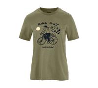 Fjällräven Hoja Iväg Damen T-Shirt grün S
