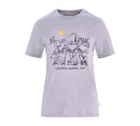 Fjällräven Damen Hoja Lugnt Wool T-Shirt (Größe XXS, grau)