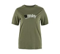 Fjällräven Damen Hoja Wool T-Shirt (Größe S, gruen)