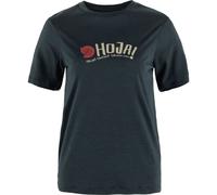 Fjällräven Damen Hoja Wool T-Shirt (Größe XS, blau)