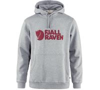 Fjällräven Logo Hoodie Grey-Melange XL
