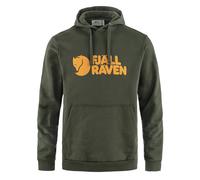 Fjall Raven - Kapuzenpullover aus Baumwolle - Fjällräven Logo Hoodie M Deep Forest für Herren aus Baumwolle - Größe S - Grün Grün S