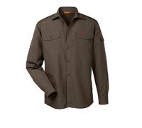 FJÄLLRÄVEN Herren Singi Langärmeliges Trekking-Hemd, Dark Olive, M, F81838-Dark Olive-M