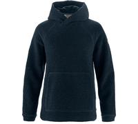 Fjällräven Kaitum Hoodie Damen Fleece Pullover dark navy Größe S Farbgruppe navy navy Damen Außenmaterial: 61% Wolle, 26% Polyamid, 13% Polyester| Innenmaterial: 100% Polyester | Enthält nichttextile