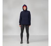 Fjällräven Kaitum Hoodie Damen Fleece Pullover dark navy Größe S Farbgruppe navy navy Damen Außenmaterial: 61% Wolle, 26% Polyamid, 13% Polyester| Innenmaterial: 100% Polyester | Enthält nichttextile