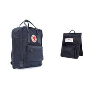 Fjällräven KANKEN, grau(graphite (031)), Gr. 15 38 x 27 x 13 cm, 16 L & ANKEN ORGANIZER, blau(navy), Gr. -