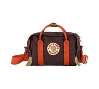Fjällräven Kånken Koncept - Umhängetasche 22 cm (black oak-rowan red)