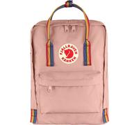 Fjällräven Unisex Kånken Rainbow Rucksack, Chalk Rose/Rainbow, One Size