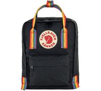 Fjällraven "Kanken Rainbow Mini" - black