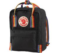 Fjällraven "Kanken Rainbow Mini" - black
