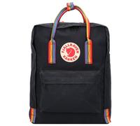 Fjällräven Kånken Rainbow Rucksack Schwarz, Mehrfarbig Vinylon