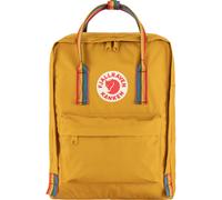 Fjällräven Kånken Rainbow Rucksack (Größe 16L, gelb)