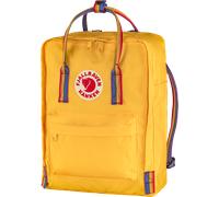 Fjällräven Freizeitrucksack Kånken Rainbow – Warm Yellow / Rainbow Pattern – 16 l