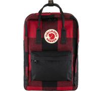 Fjällräven Rucksack Kånken Re-Wool Laptop 15 Zoll Rot/Schwarz