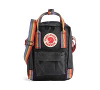 Fjällräven Kånken Rainbow Sling Slingbag schwarz, Nylon, Unisex, 7L