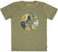 Fjällräven Kids' Forest Findings T-Shirt Light Olive 152