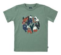 Fjällräven Kinder T‑Shirt Forest Findings 614 – Patina Green Größe 140