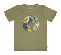 Fjällräven Kinder Forest Findings T-Shirt (Größe 122, oliv)