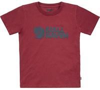 Fjällräven Kinder Logo T-Shirt, Pomegranate Red, 134