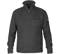 Fjällräven Herren Koster Lammwollpullover, Dark Grey, XL EU