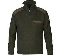 Fjällräven Koster Sweater Troyer Strickpullover Dark Olive L