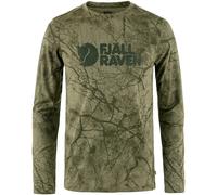 Fjaellraeven Vaermland Wool LS Green Camo XL